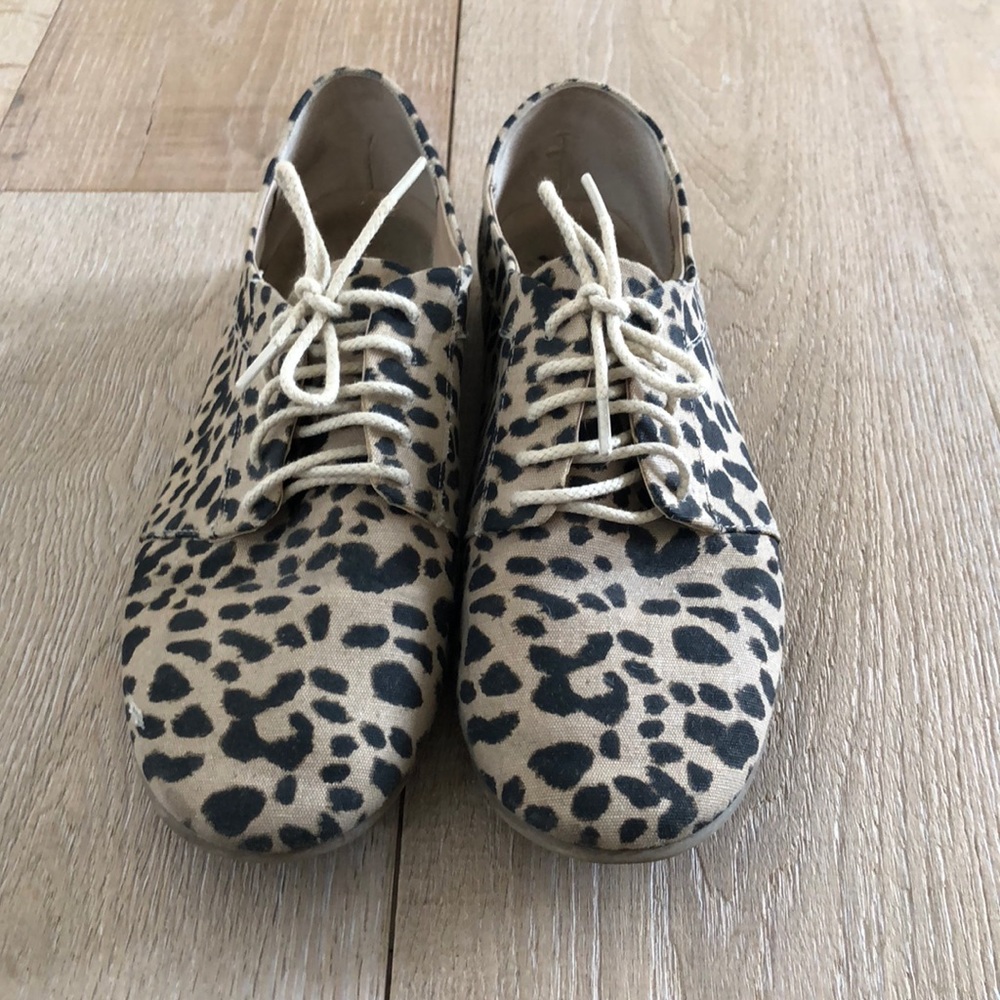 Leopard Oxfords